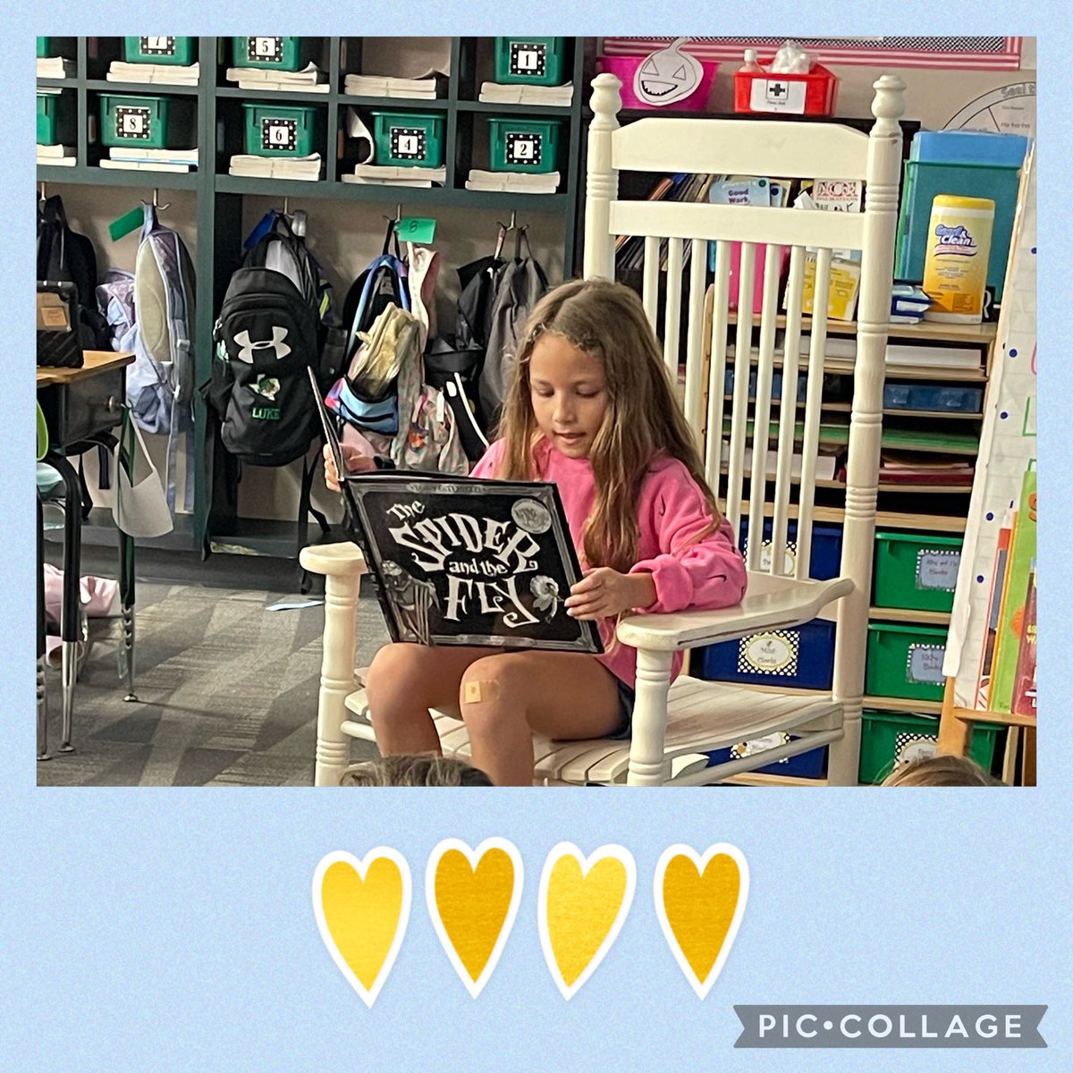 We loved hearing a book read by one of our classmates! 🎃 Happy Halloween! #amazingreader #secondgrade #fun #DragonProud #InspireExcellence <a href="/rockenbaughES/">Rockenbaugh ES</a> <a href="/Carrollisd/">Carroll ISD</a>