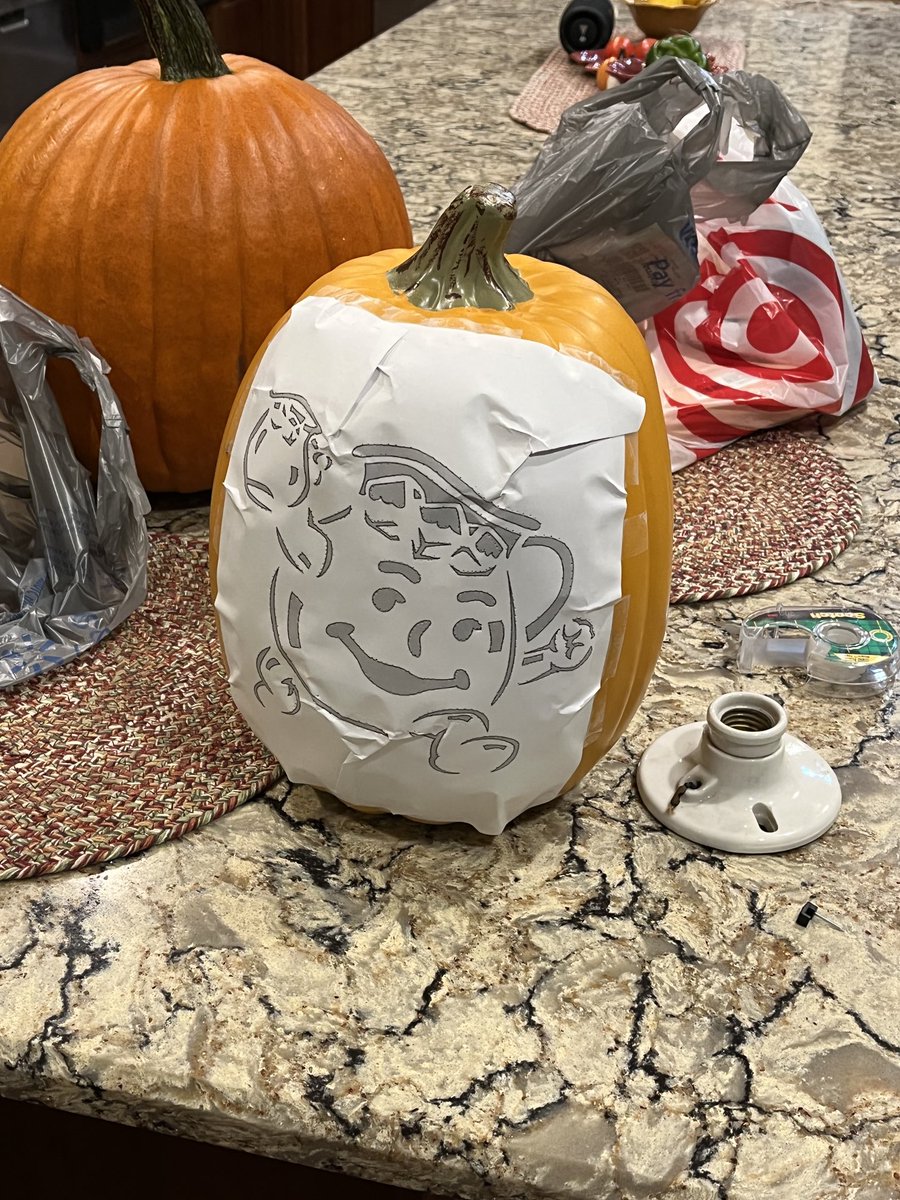 Civil3DTS's tweet photo. Tired of watching your carved pumpkins go bad?  Carve a craft pumpkin and your creation will last forever! https://t.co/JEmWrGwp2K
