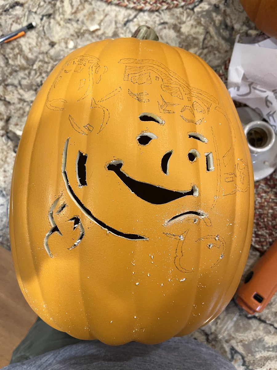 Civil3DTS's tweet photo. Tired of watching your carved pumpkins go bad?  Carve a craft pumpkin and your creation will last forever! https://t.co/JEmWrGwp2K