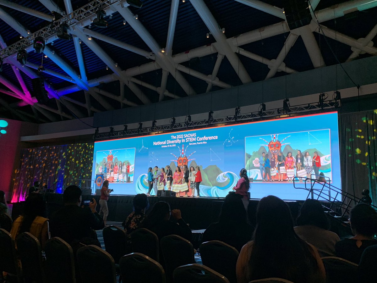ChemEstely's tweet photo. What a difference it makes when you are able to bring your whole self to a conference and celebrate both the science and one’s culture. Grateful for @sacnas providing me the opportunity to attend this memorable and empowering event! 
#2022NDiSTEM @UCD_Diversity @GSPD_SACNAS_UCD https://t.co/rjZIqDOR4v