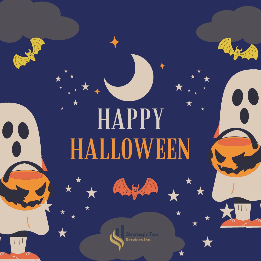 StrategicTaxInc's tweet photo. Happy Halloween 👻
Be safe today, and have lots of fun. 

https://t.co/kzGmG6UEPE https://t.co/gLBQ312KK9