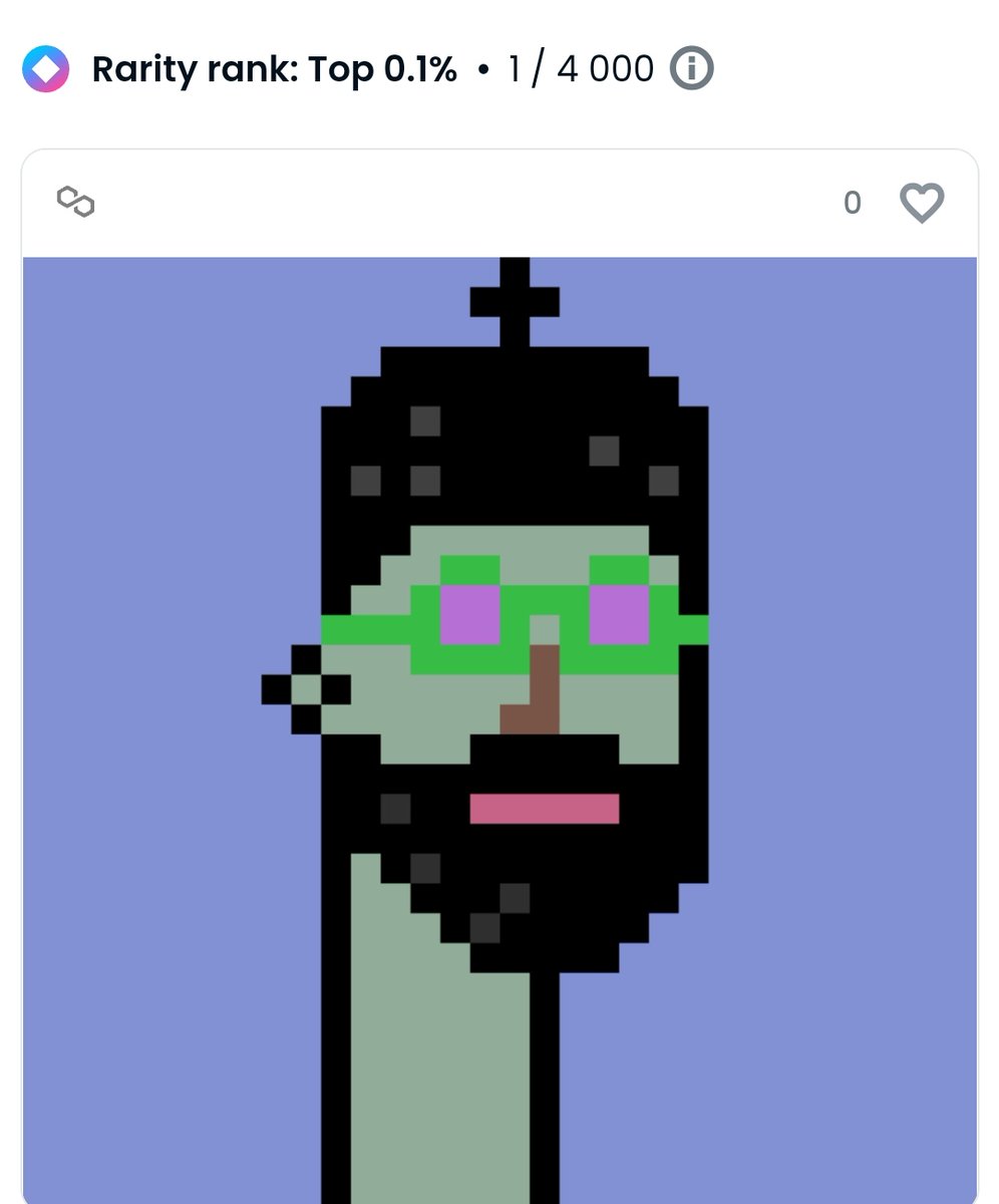 Mohijahon_NFT's tweet photo. The rarest NFT from the collection🚀

NFT:#847
COLLECTION:PixelPunks season 2
PRICE: 0.006 #ETH
LINK: https://t.co/Sl0h2IQaYS
Rarity rank:Top 0,1%

#cryptoart #nftartist #nftcollector #nft #nfts #opensea #ethereum #nftcollectors #crypto #nftcollectibles #Bitcoin https://t.co/yr3CFGSjwb