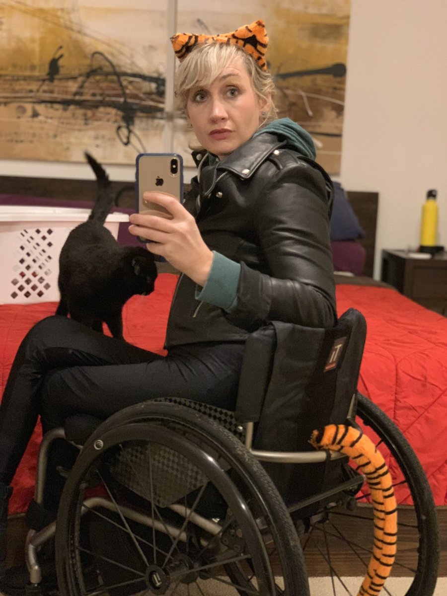 Quit staring at my tail, k.  #happyhalloween