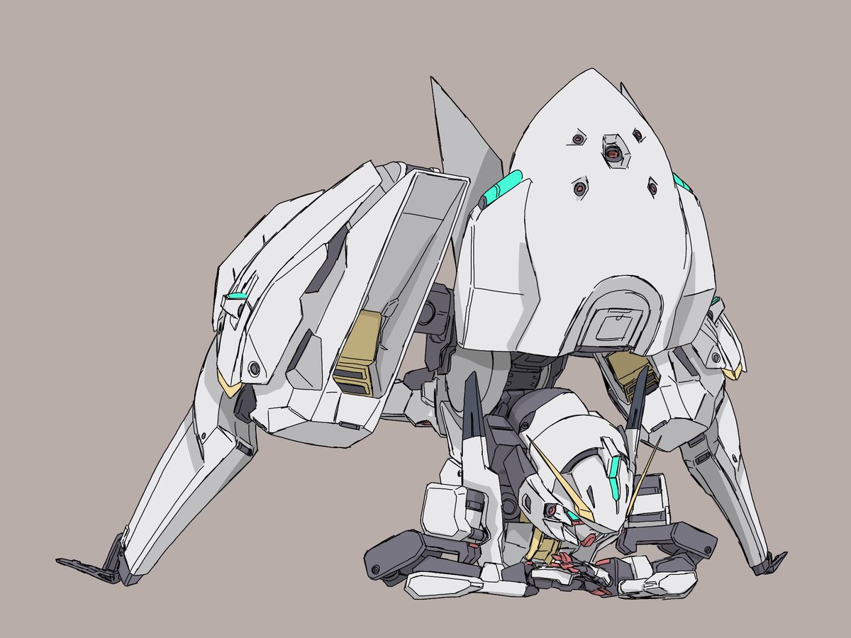 ist_tin's tweet photo. @zentreya Gundam TR-6 Woundwort 🤔🤔🤔 https://t.co/1RCziINzTP