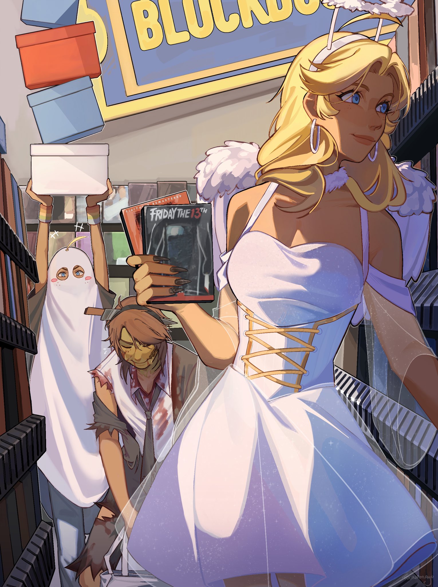 Back To Square One Comic Back to Square One on X: "Happy Birthday, Eleanor Fitzgerald! 🎉 For a horror fanatic, resting after a long day of shopping with the classics is the perfect way to unwind! …Sorry