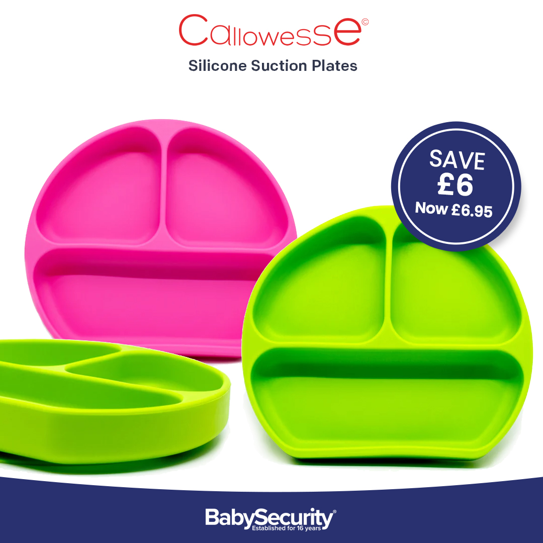 There will be no more plate tipping with these silicone suction plates! With handy dividers to keep foods separate too! 
Shop here! ⬇
babysecurity.co.uk/products/callo…