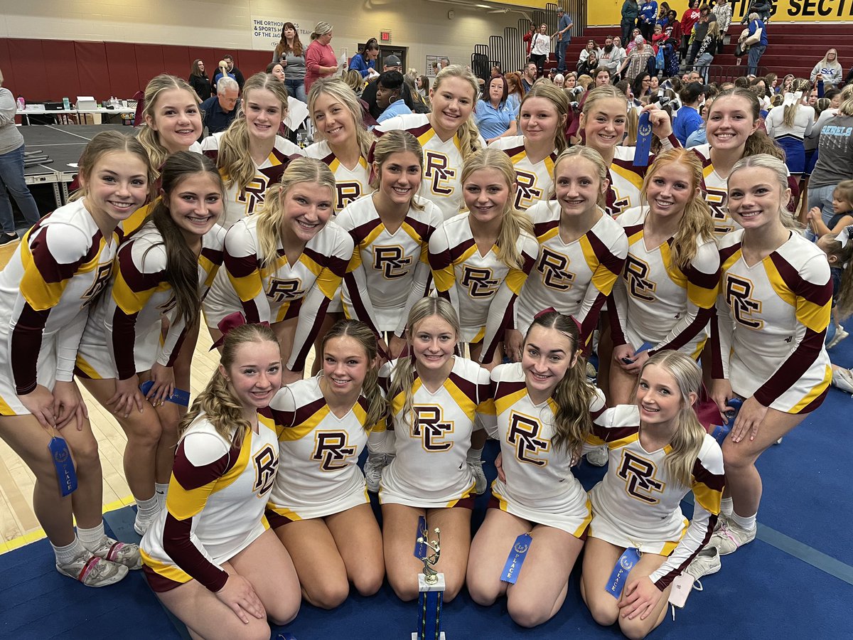 Congrats to our Cheer teams on their 1st and 2nd place finish at regionals this past weekend. 

Varsity-1st place medium division
JV-2nd place Small JV division
JV-2nd place JV gameday division