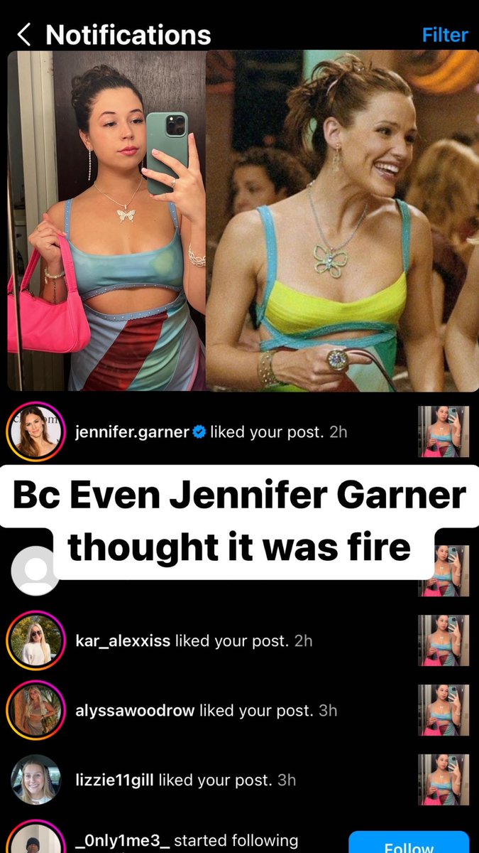 21 going on 30 and even Jennifer agreed I slayed