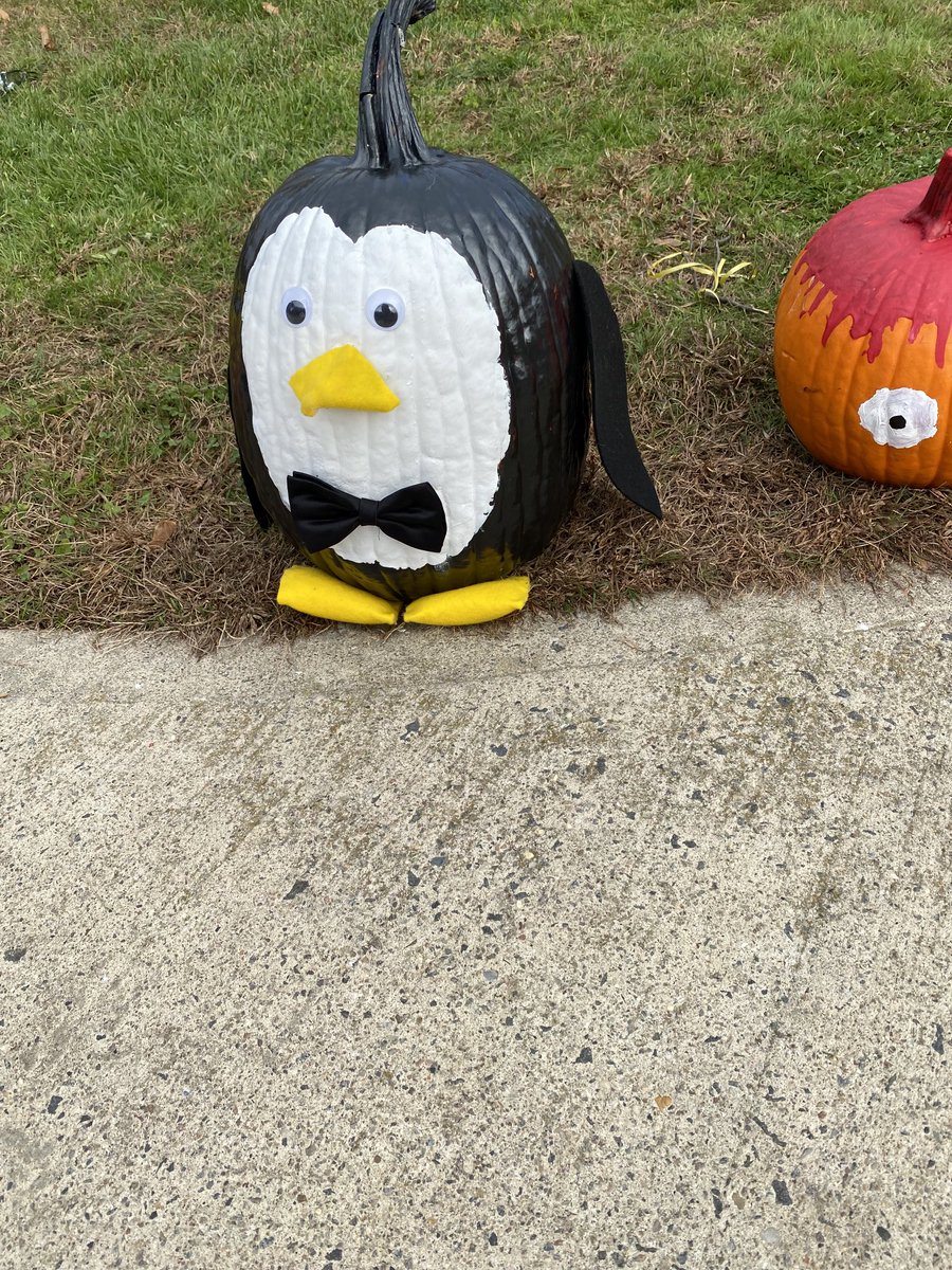 OLS Students created there own pumpkin blaze as part of their Halloween celebration.
