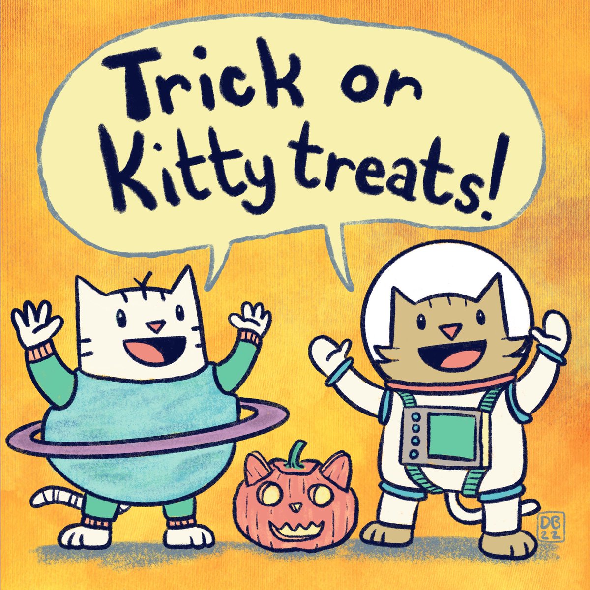 Happy Halloween friends!!
#catstronauts #wafflesandpancake
