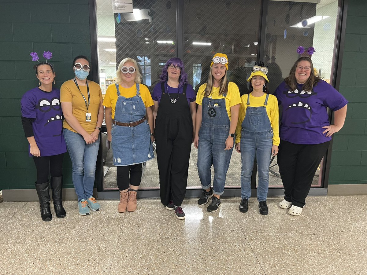 An important part of our Minion crew!  Thank you to our amazing support staff. We have the best!