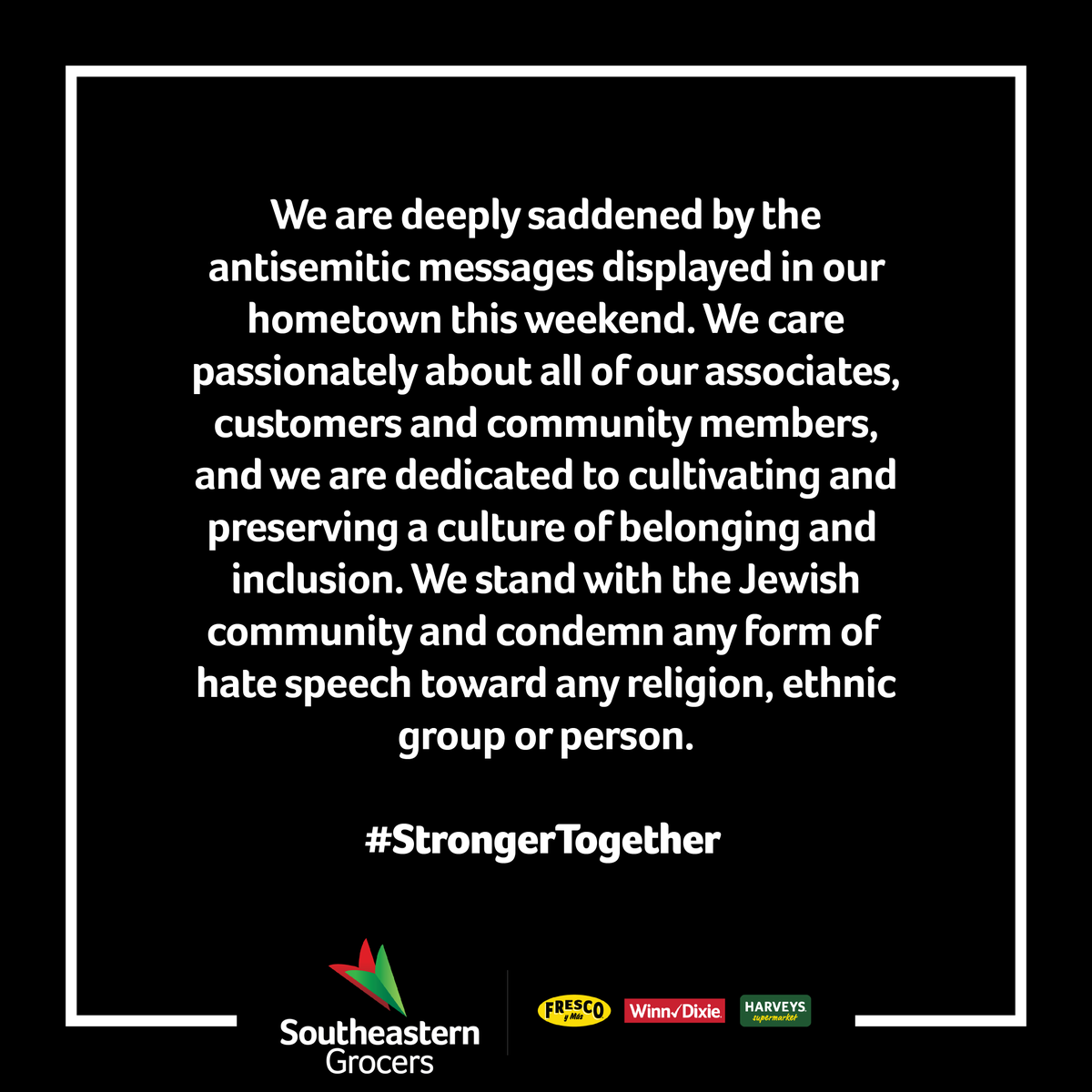 #StrongerTogether