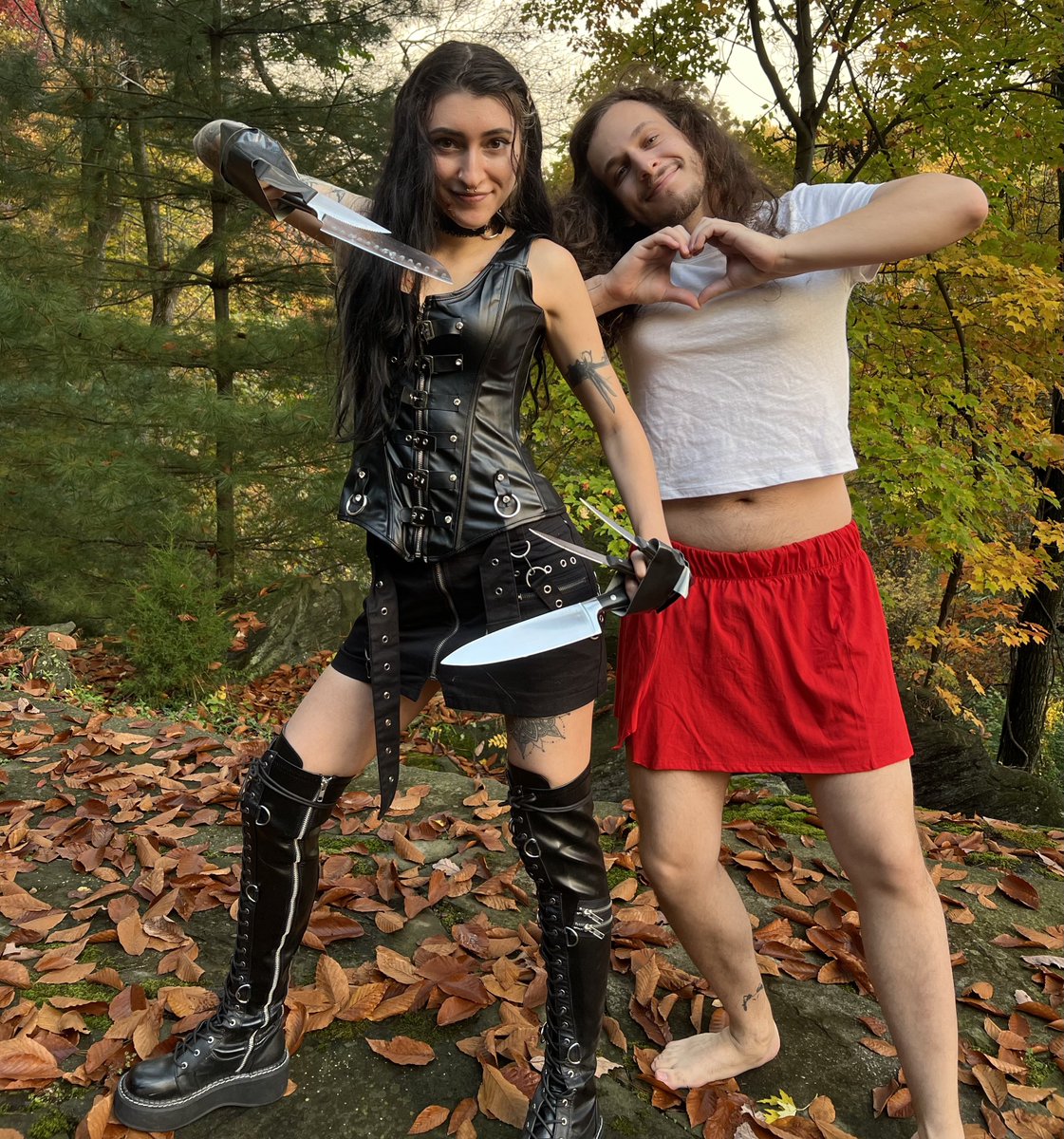Subtronics's tweet photo. SONYA SCISSOR HANDS (and kim) https://t.co/l5TcNDyJGr