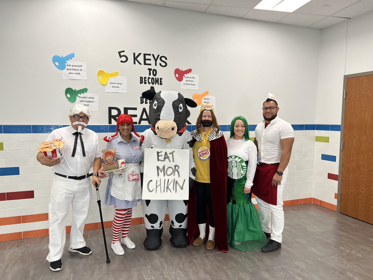 AGary_MPMS's tweet photo. Fourth grade team!! Fast food mascots https://t.co/SztBJxcm7l