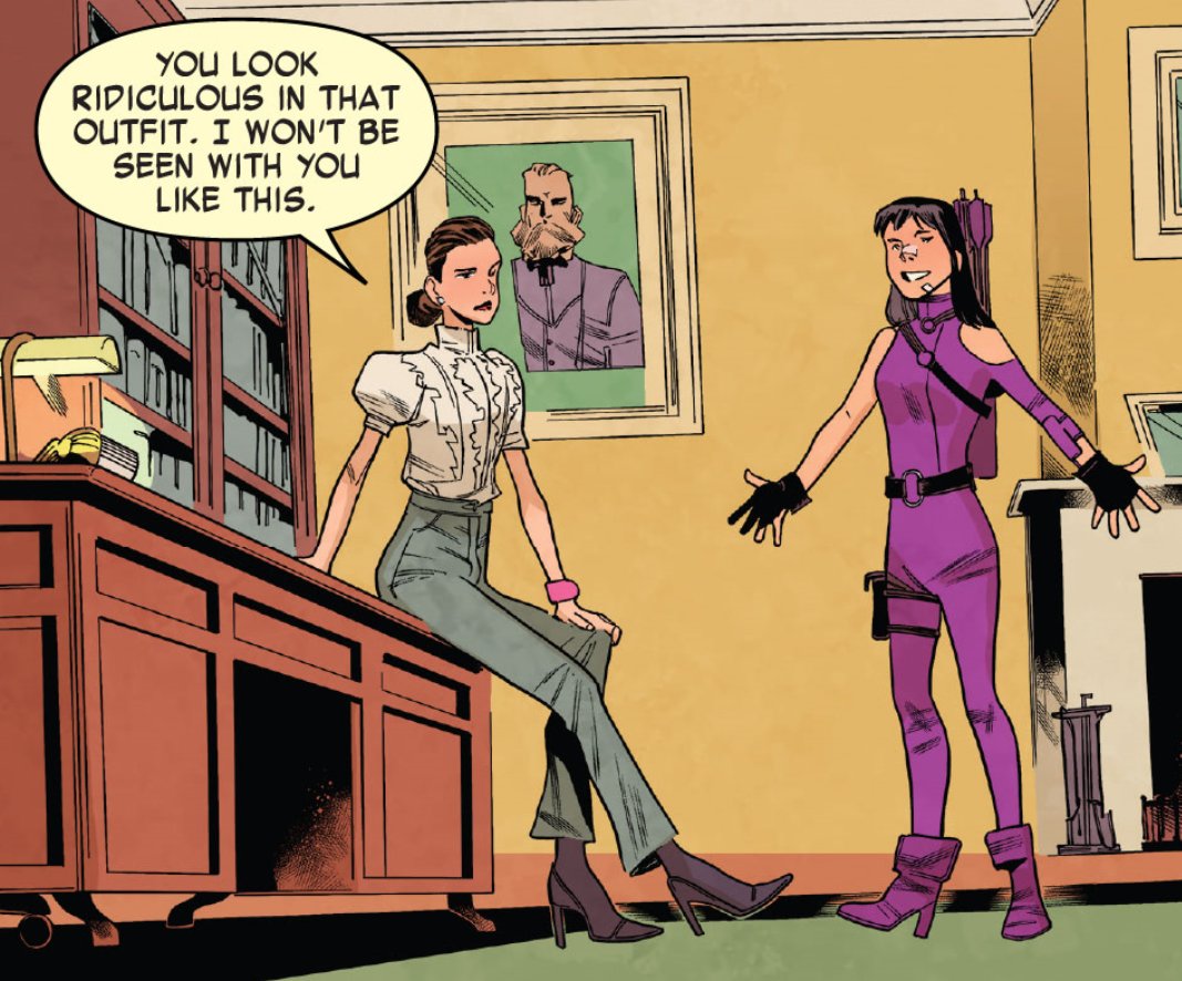 she's just upset she can't pull off purple