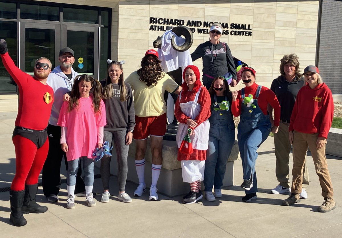 Happy Halloween from our fun group in Athletics!