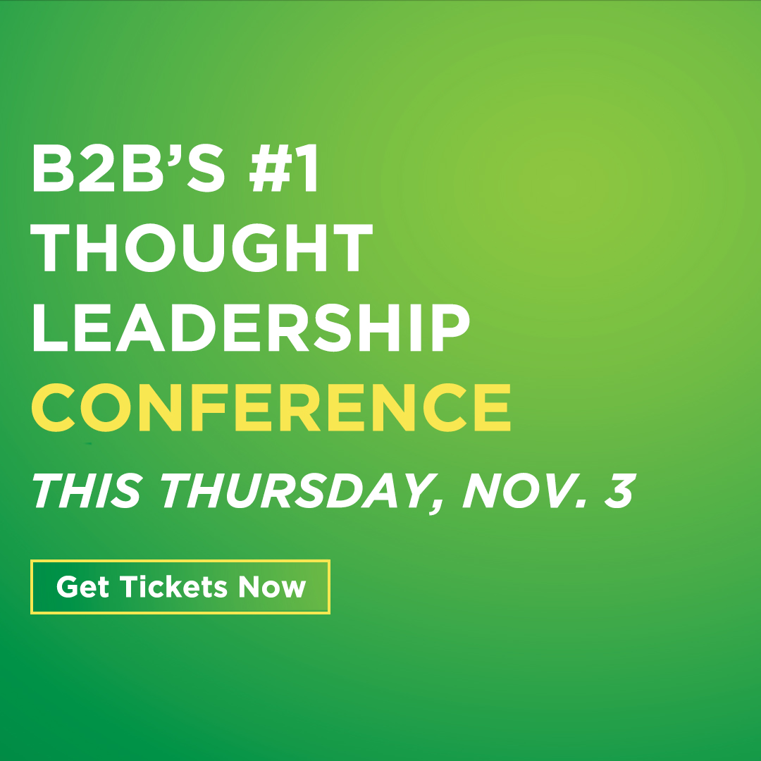 #B2B Day this Thursday! Join thought-leading conversations about the boundaries of B2B marketing. Kate Cronin of Moderna, Simon Cook of Cannes Lions, John Copeland of Adobe and Paul Hirsch of Doremus among the featured speakers...and more! Register now: bit.ly/3fFl1AK