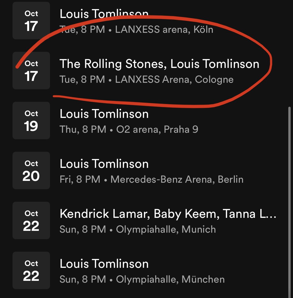 THIS IS MASSIVE!! LOUIS TOMLINSON WORLD DOMINATION Y'ALL.