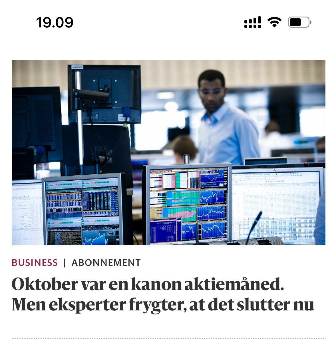 Nisse's tweet photo. Eksperter frygter at oktober slutter nu #dkmedier https://t.co/MtXWLVQtY5