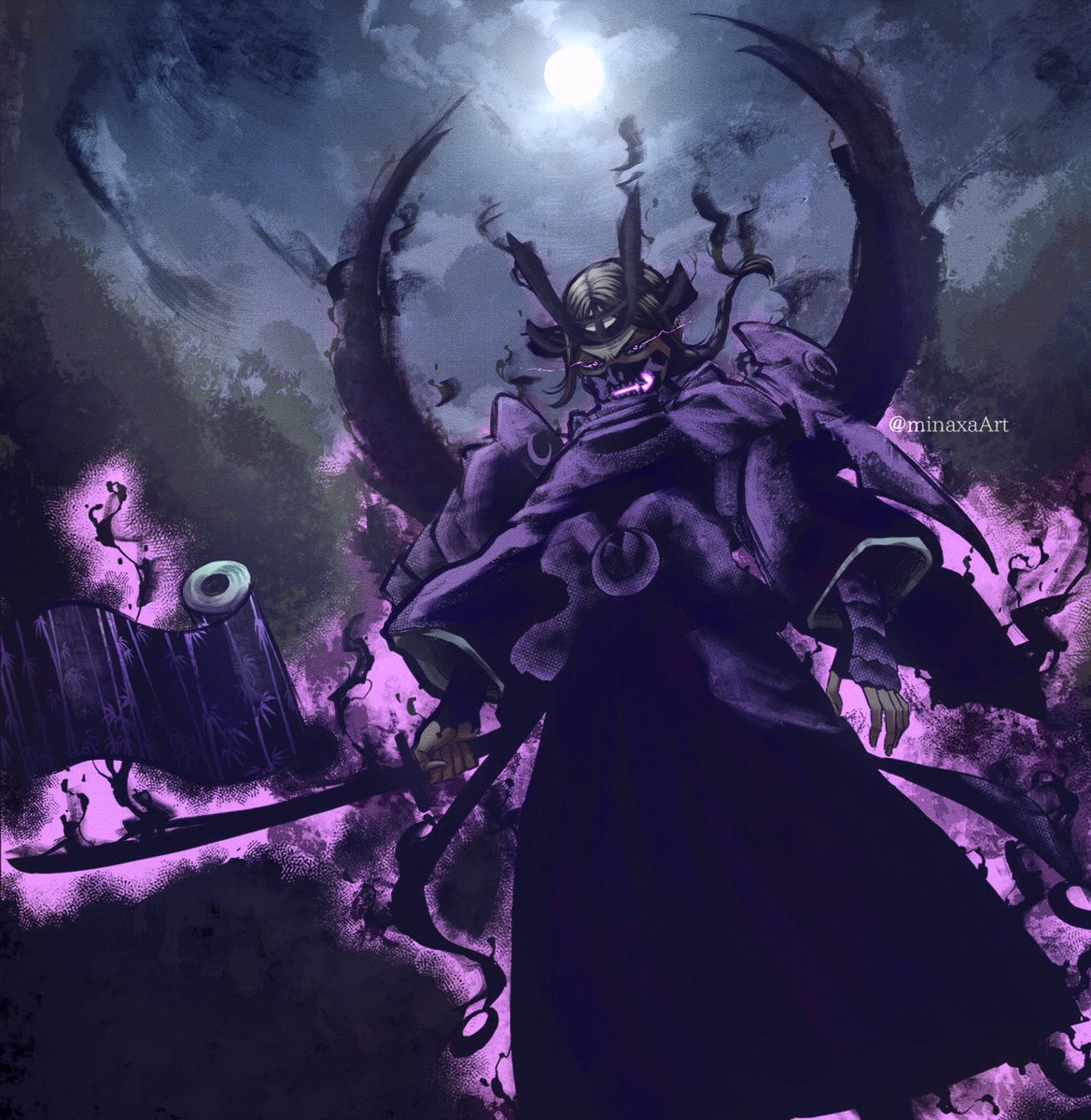 dark-cloaked black warrior #BlackClover #ブラッククローバー