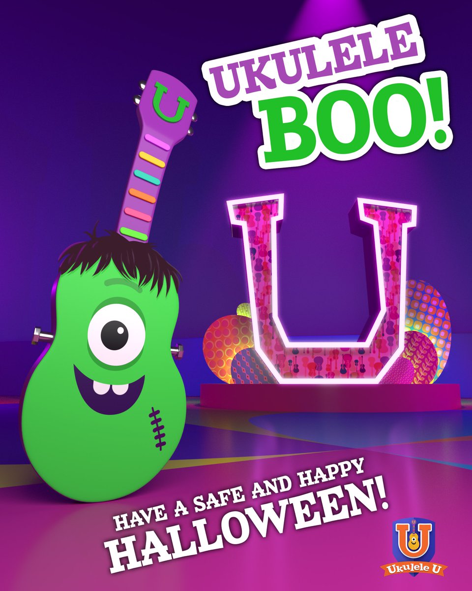 From all of us here at Ukulele BOO, we’re wishing YOU a happy and safe Halloween! 🎃✨

What did YOU dress up as this year?! 👻🕸️

#UkuleleU #CBCKids #CBCGem #NewShow #KidsTV #ChildrensTelevision #ChildrensMusic #KidsMusic #CanadianTV #UkuleleMusic #HappyHalloween #Halloween2022