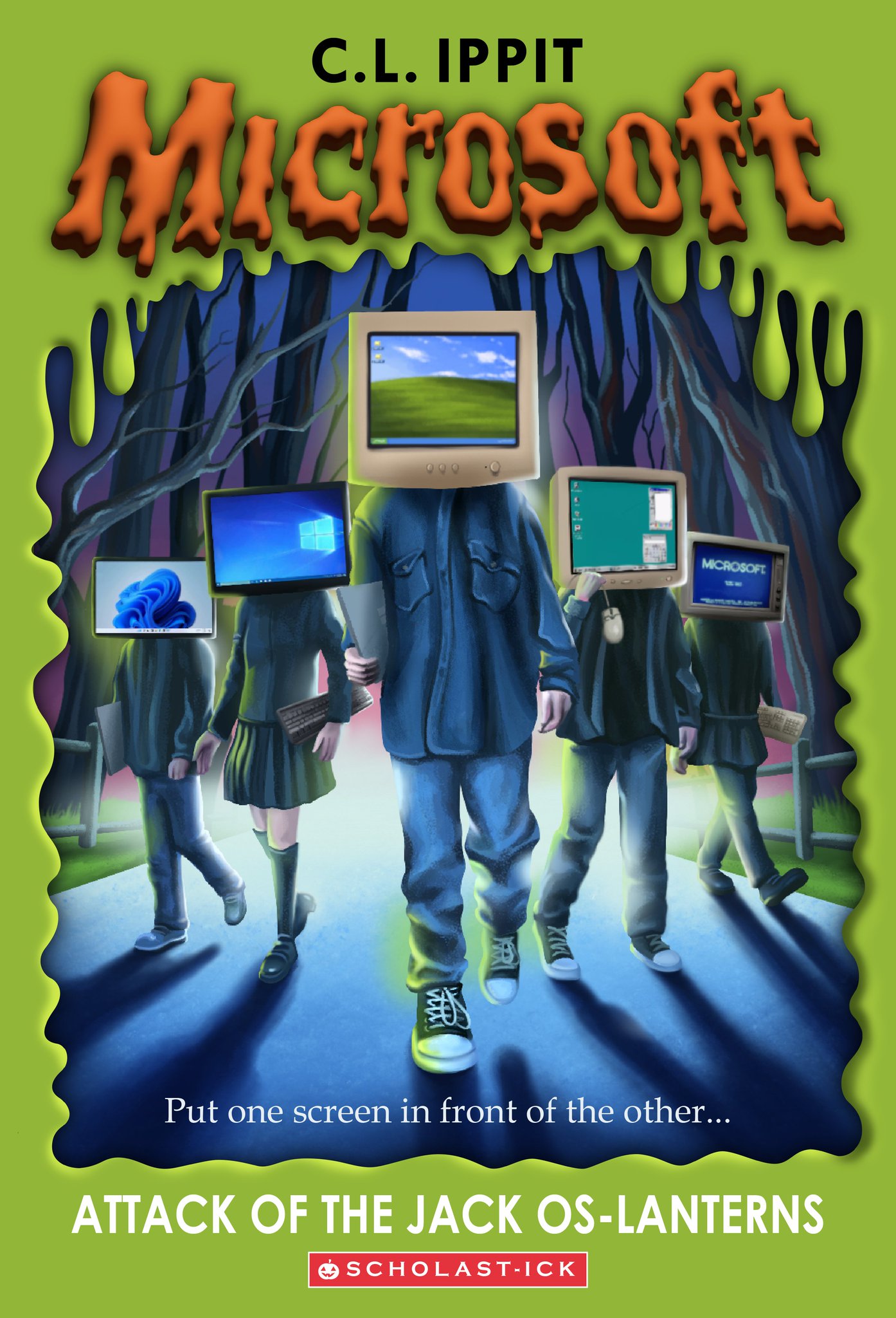 Microsoft on Twitter "We uncovered this terrifying book series in the