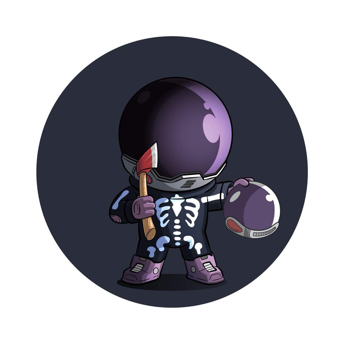 Happy Halloween! 🎃🪓

#SpaceBudz #V2 #Cardano