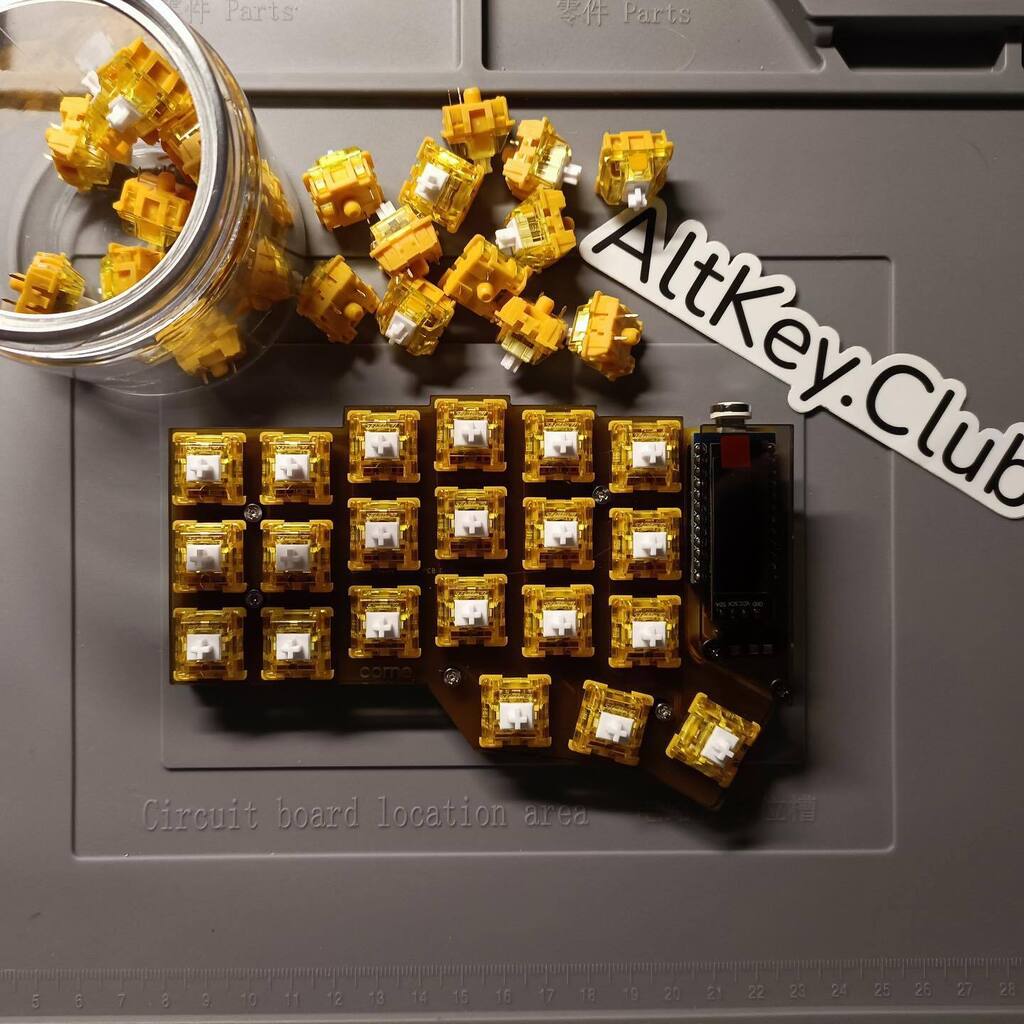 AltKeyClub's tweet photo. Corne keyboard #crkbd
Increíble build de @xronsx 
👌👌👌👌👌
.
Duda y comentarios a @altkeyclub
Somos un nuevo minorista en México
.
.
.
#corne #cornekeyboard #teclado #tecladomecanico #keyboard #keyboards #mechanicalkeyboards #keyboardwarrior #keyboa… https://t.co/ZZoQR5rTah https://t.co/ihiwPr0LHI
