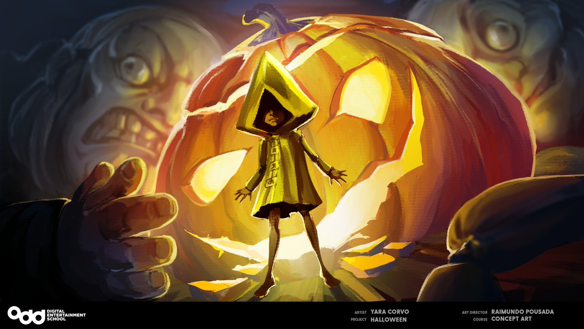 A Odd School deseja-vos um assustador dia de halloween! Neste último dia do nosso Oddtober, deixamo-vos com estes cartazes feitos pelos nossos alunos na aula de Concept art do professor <a href="/unconqueredself/">That Guy</a>!

#conceptart #concept #halloween #spooky #diadasbruxas #oddschool