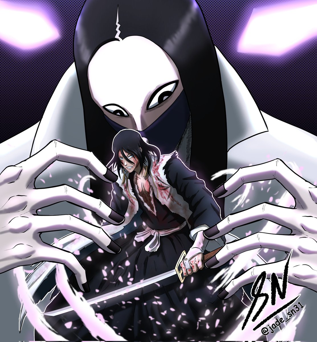 Byakuya vs As Nodt #BLEACH #BLEACH_anime #ブリーチ