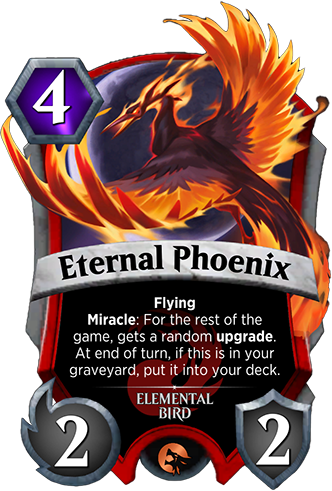 spellslingers's tweet photo. This bird never burns out! Eternal Phoenix is today's Twitter exclusive card spoiler for Helvault Unsealed.

#spellslingers #spoilerweek https://t.co/TWHwfSM0PT