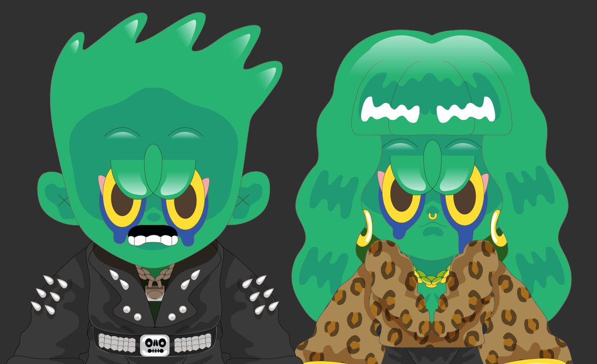 WEIRD0CULT's tweet image. 🎃🎃#WEIRDOCULTSTORE 🎃🎃 #WIP
This will be the best Halloween theme in Web3.
It&apos;s none other than  @Deadfellaz  derivative art
Happy Halloween❤️❤️

#Deadfellaz #Fanarts #derivative 
#NFTs #nftcollector #NFTCommunity #OpenSea
#NFTartist  #figuretoys