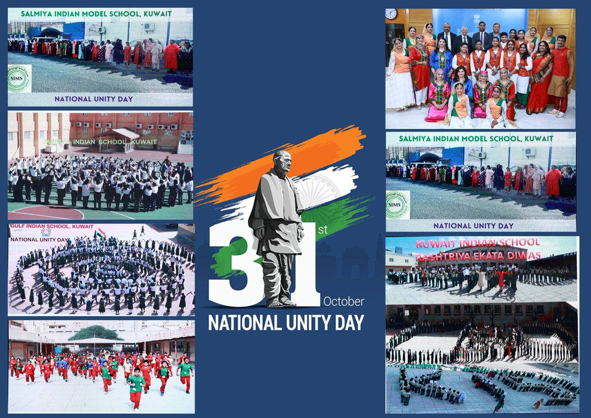 indembkwt's tweet image. Glimpses of #UnityRun, #UnityChain, #Uni-TEA and #Janbhagidari activities held in the run-up to the #NationalUnityDay2022 with enthusiastic participation of Indian community and friends of India in Kuwait.  @MEAIndia