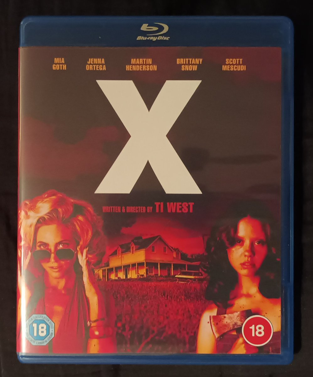 #31DaysofHorror 🎃 - Day 31 - X

With it's Fantastic Directing, Performances, Cinematography, Music, Make-Up and Gore Effects, Build-Up & Writing, This film is Personally an Excellent Homage to the Slasher Genre.

#Halloween #October2022 #FilmTwitter