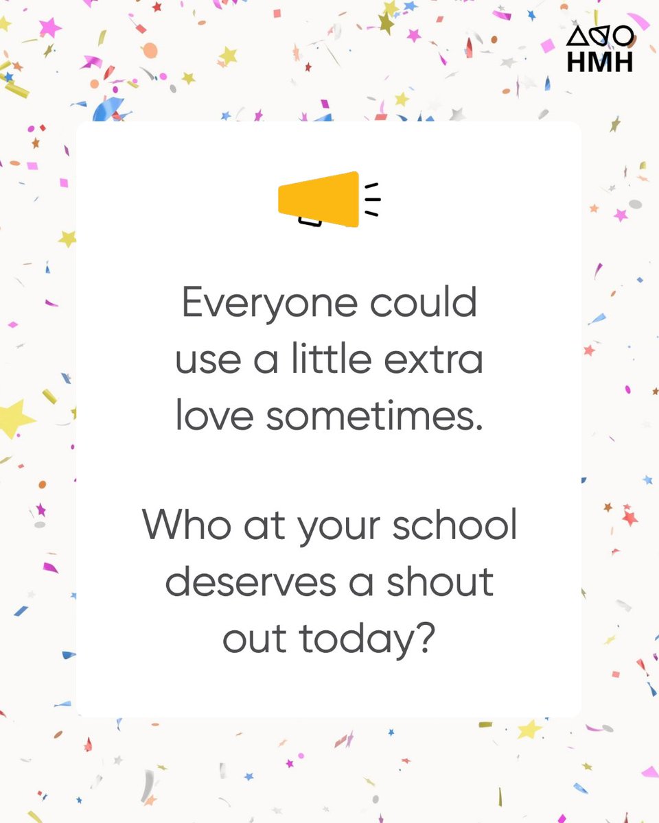 HMHCo's tweet photo. Send a virtual high five in the comments. 🙌 #TeacherTwitter https://t.co/SiGTdKUhNL