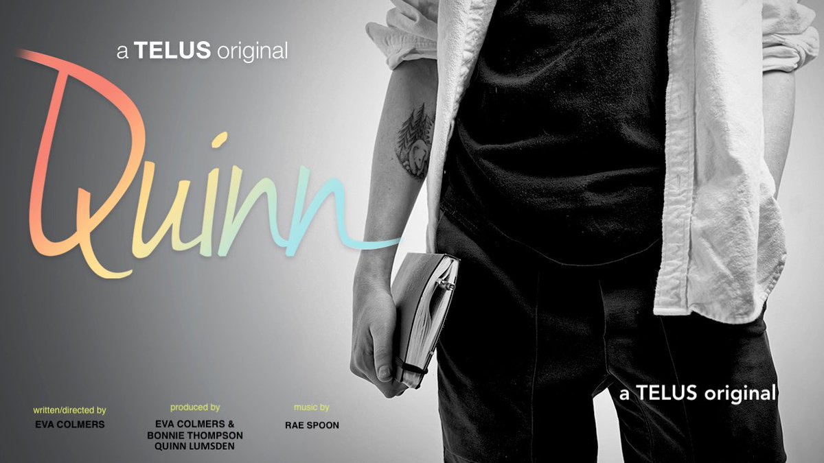 ASPSH's tweet image. FREE screening of QUINN at the Metro Cinema in Edmonton! The documentary QUINN follows the four year journey of Quinn Lumsden as they explore their gender journey. Quinn and their spouse Skyler in attendance to answer questions from the audience! storymoneyimpact.com/quinn