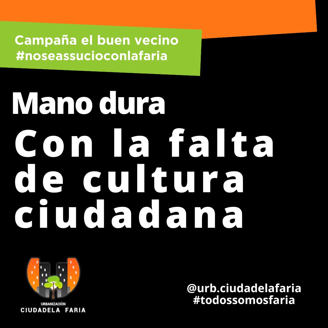 ciudadelafaria's tweet photo. Definitivamente uno de los grandes problemas que tiene nuestra ciudad y que si se le pone atención podría ayudar en la solución de serias dificultades que tenemos, es la falta de cultura ciudadana. https://t.co/bLYiSzn2E3