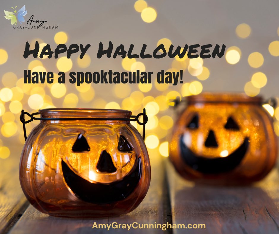 When black cats prowl and pumpkins gleam,
May luck be yours on Halloween.
– Author Unknown

Have a bootiful Halloween!

#ButterflyKissesPodcast #AmyGrayCunningham #happyhalloween2022 #happyhalloween #happyhaunting #pumpkins #blackcats