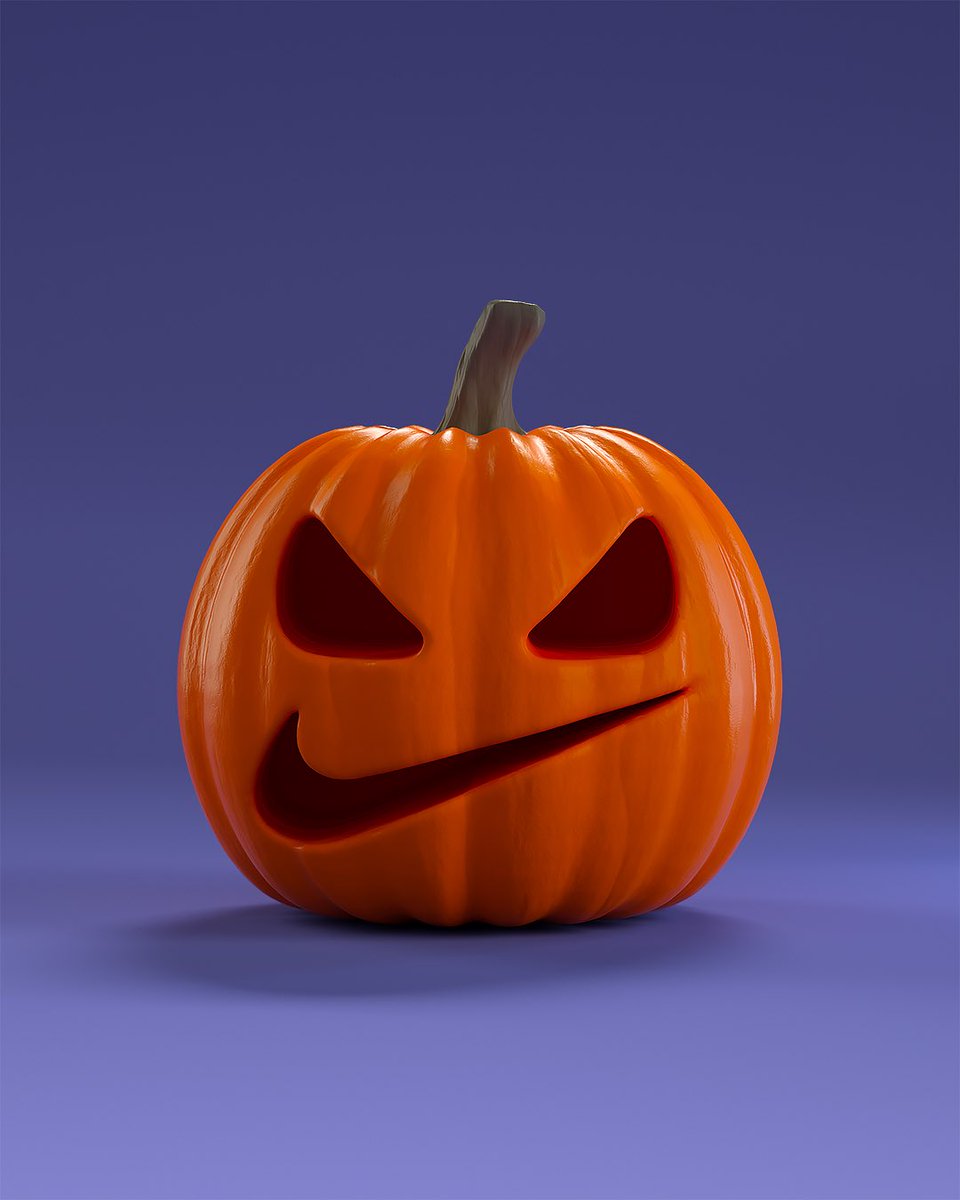 Halloween x Nike 🎃

#halloween #pumpkin #nike #logo #cinema4d #octane #nft #NFTartist