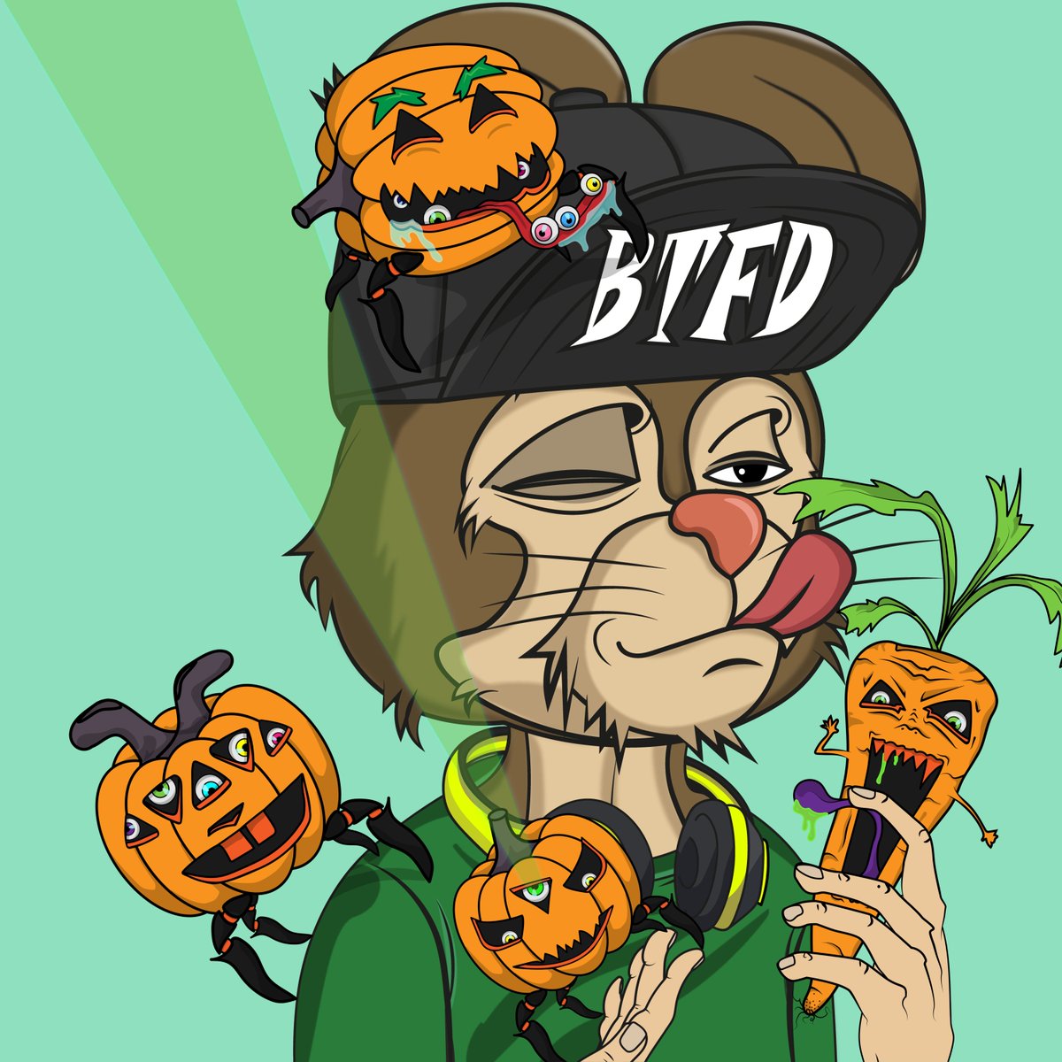 Happy Halloween, Rabbits!  #BTFD #BoredToFuckingDeath #NFTCommunity #NFT