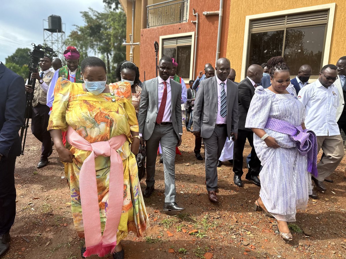 Yesterday Sunday I and the prime minister graced the golden jubilee celebrations of bunyoro kitara diocese