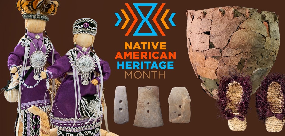 November is Native American Heritage Month! Join us as we celebrate & honor the cultural heritage, diverse histories, & continuing contributions of Native People. Explore special virtual programming, educational materials, & additional resources here: bit.ly/3foykpk