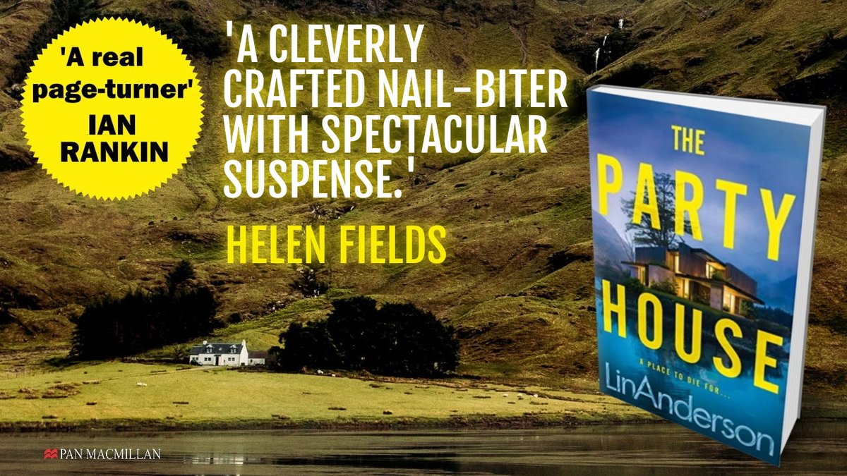 THE PARTY HOUSE - 'A narrative chock full of secrets, lies and duplicitous behaviour, pretty much spanning the whole cast follows, until eventually the whole shocking truth is laid bare.' viewBook.at/ThePartyHouse #CrimeFiction #Thriller #ThePartyHouse #PartyHouseBook #LinAnderson