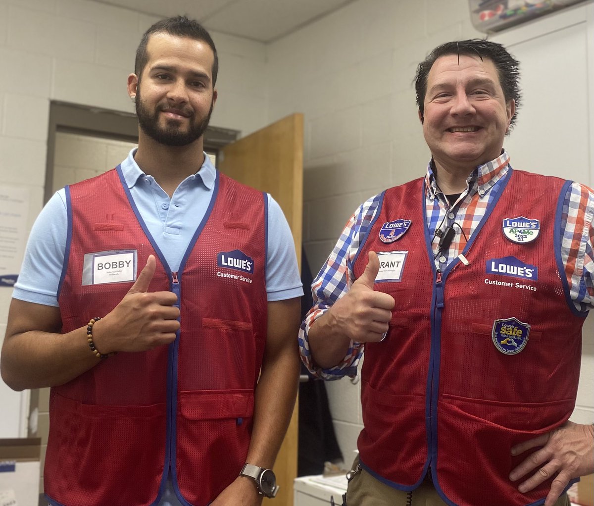 lowes0637 (@lowes0637) on Twitter photo New Millwork Specialist Bobby is now Red Vested! Welcome to the Red Vest ranks! <a href="/867District/">District 867</a> <a href="/dwest110/">d.west1</a> <a href="/lowes0637/">lowes0637</a> <a href="/specialtylowes/">Specialty & Services Selling at Lowe’s</a> New Millwork Specialist Bobby is now Red Vested! Welcome to the Red Vest ranks! <a href="/867District/">District 867</a> <a href="/dwest110/">d.west1</a> <a href="/lowes0637/">lowes0637</a> <a href="/specialtylowes/">Specialty & Services Selling at Lowe’s</a>