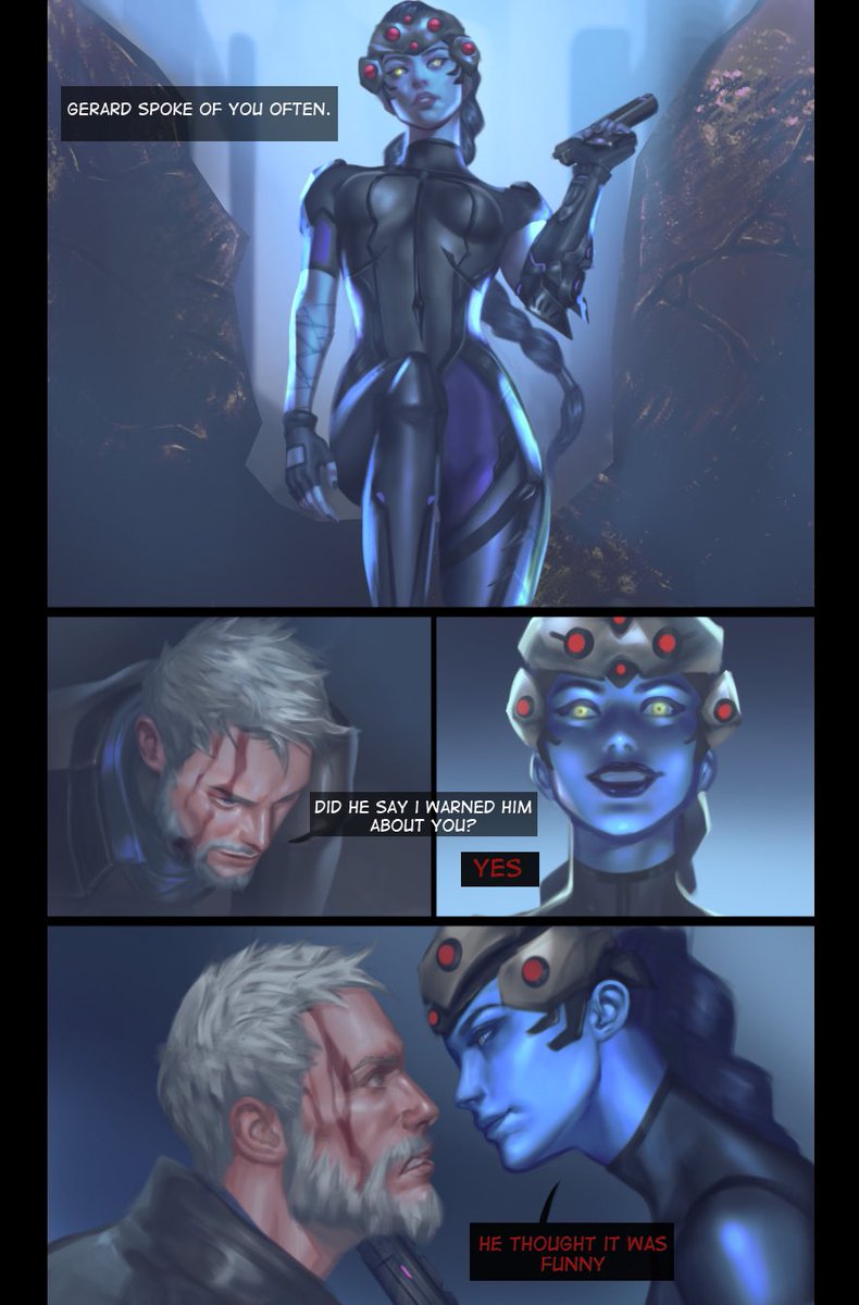 atutcha's tweet photo. My own interpretation of a voiceline widowmaker and soldier76 had https://t.co/R049XMeVmh