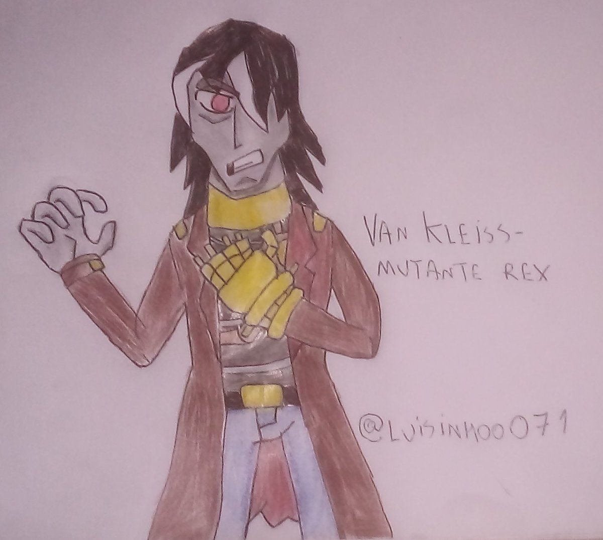 Luisinhoo07_'s tweet photo. FELIZ HALLOWEEN PARA TODOS!
E pra data, fiz essa Fanart do Van Kleiss, o Vilão de Mutante Rex!

#MutanteRex
#GeneratorRex
#VanKleiss
#VanKleissFanart
#GeneratorRexFanart
#CartoonNetwork
#CNFanart https://t.co/eG7h8gnKX3