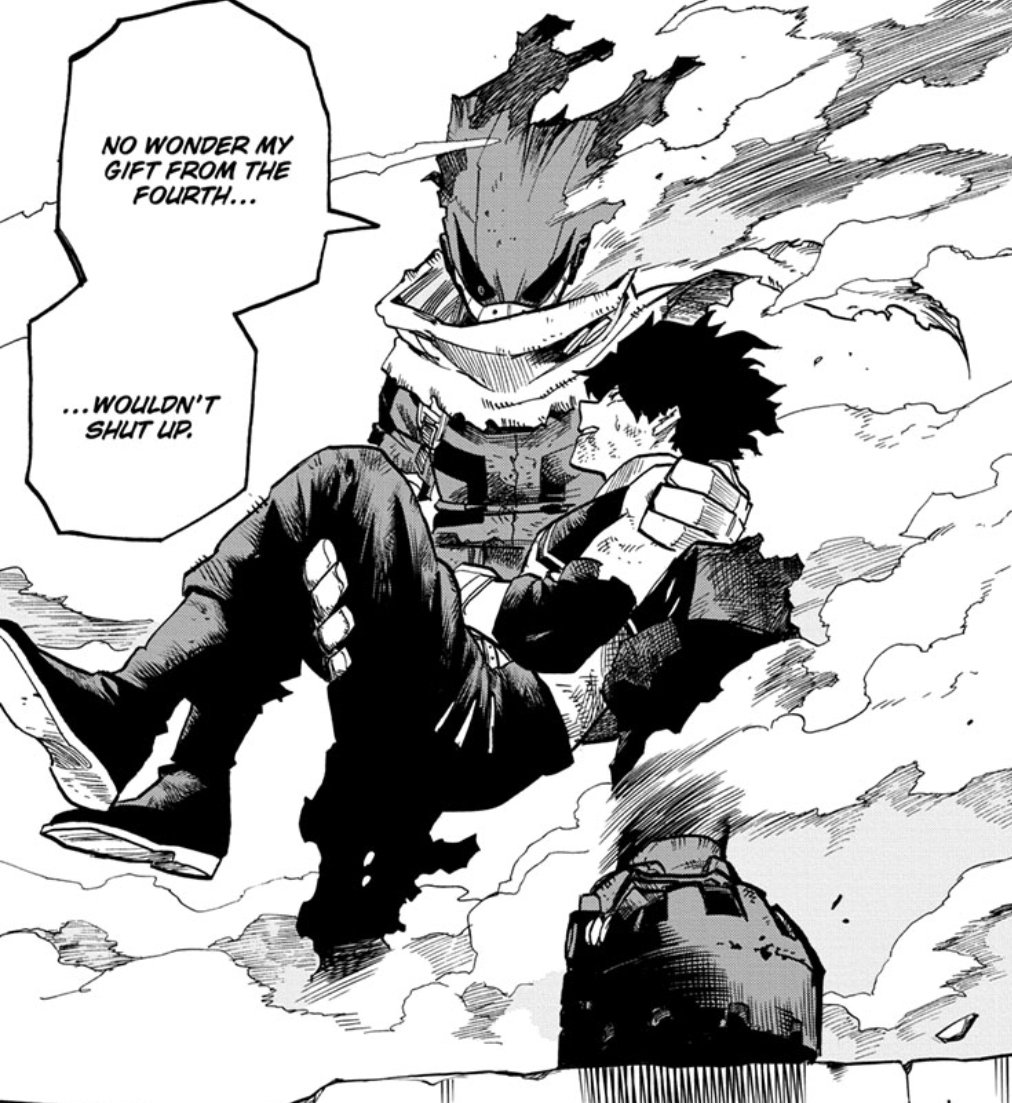 MySpyxFamily's tweet photo. I can't wait for Deku to bridal style him. Honestly. ๐ค #MHASpoilers #deku #Yoshindo #mhas3 https://t.co/UsFR1Fijxl