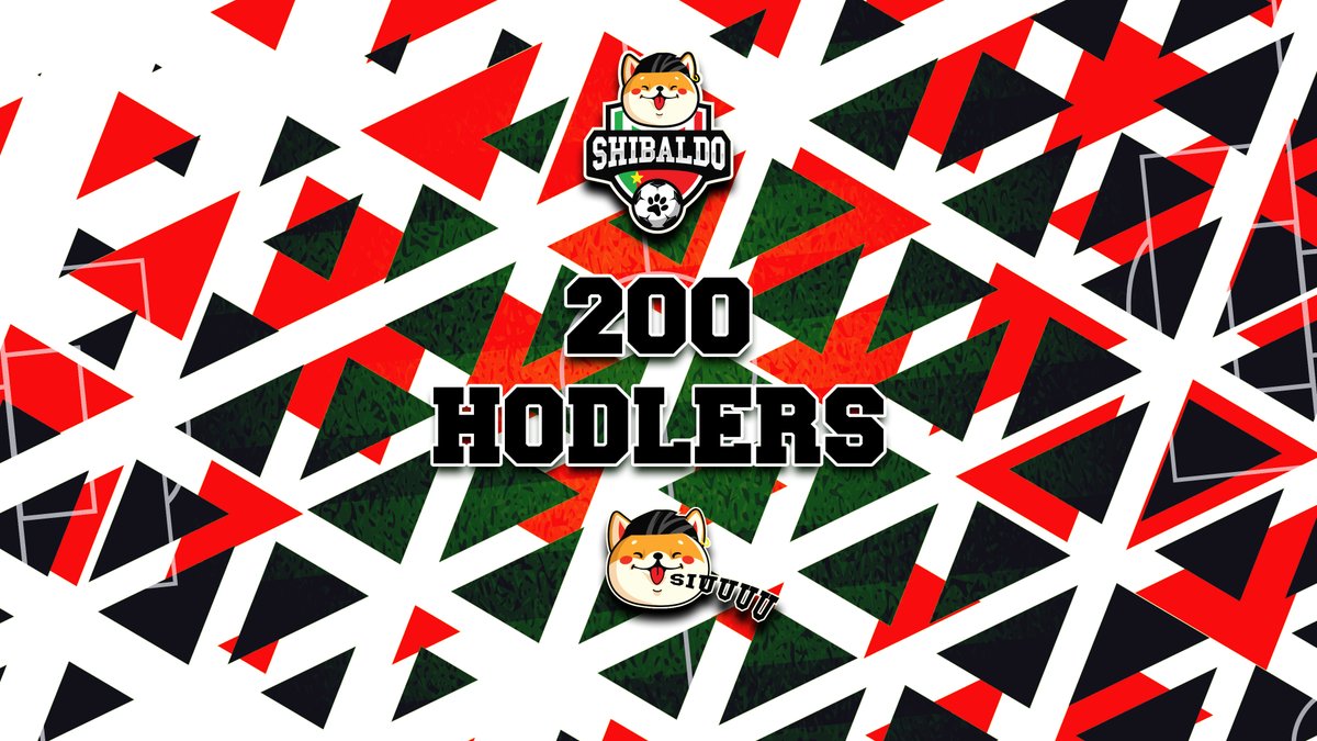 Dear Shibaldos ⚽️ !

❤️ The third day on the market is behind us. 
It was the best day so far.

🚀 Among other things, thanks to the fact that there are already more than 200 of you !

🙏 Thank you for your support in this early stage of the project ! 
#SIUUU

#Shibaldo $Shibaldo