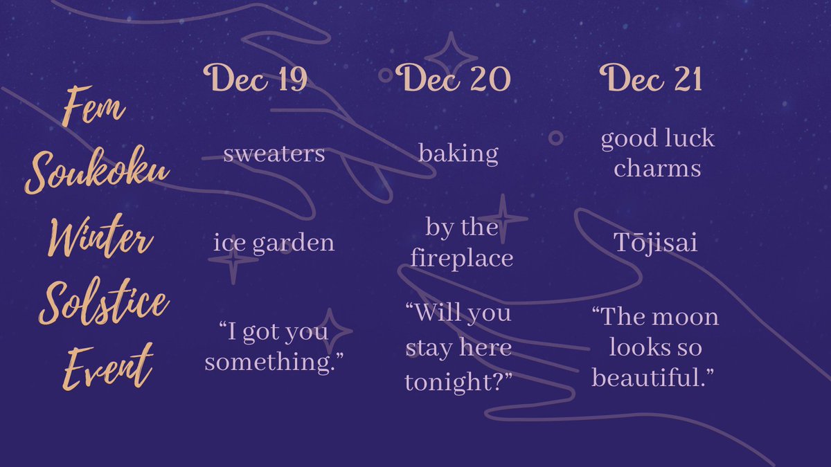 FemSKKWeek's tweet photo. The 2022 Winter Solstice in the Northern Hemisphere will be December 21. Snuggle up with SKK for your Yule, Toujisai, Dong Zhi, or any other celebrations you have planned! https://t.co/j7kbdtmLrN