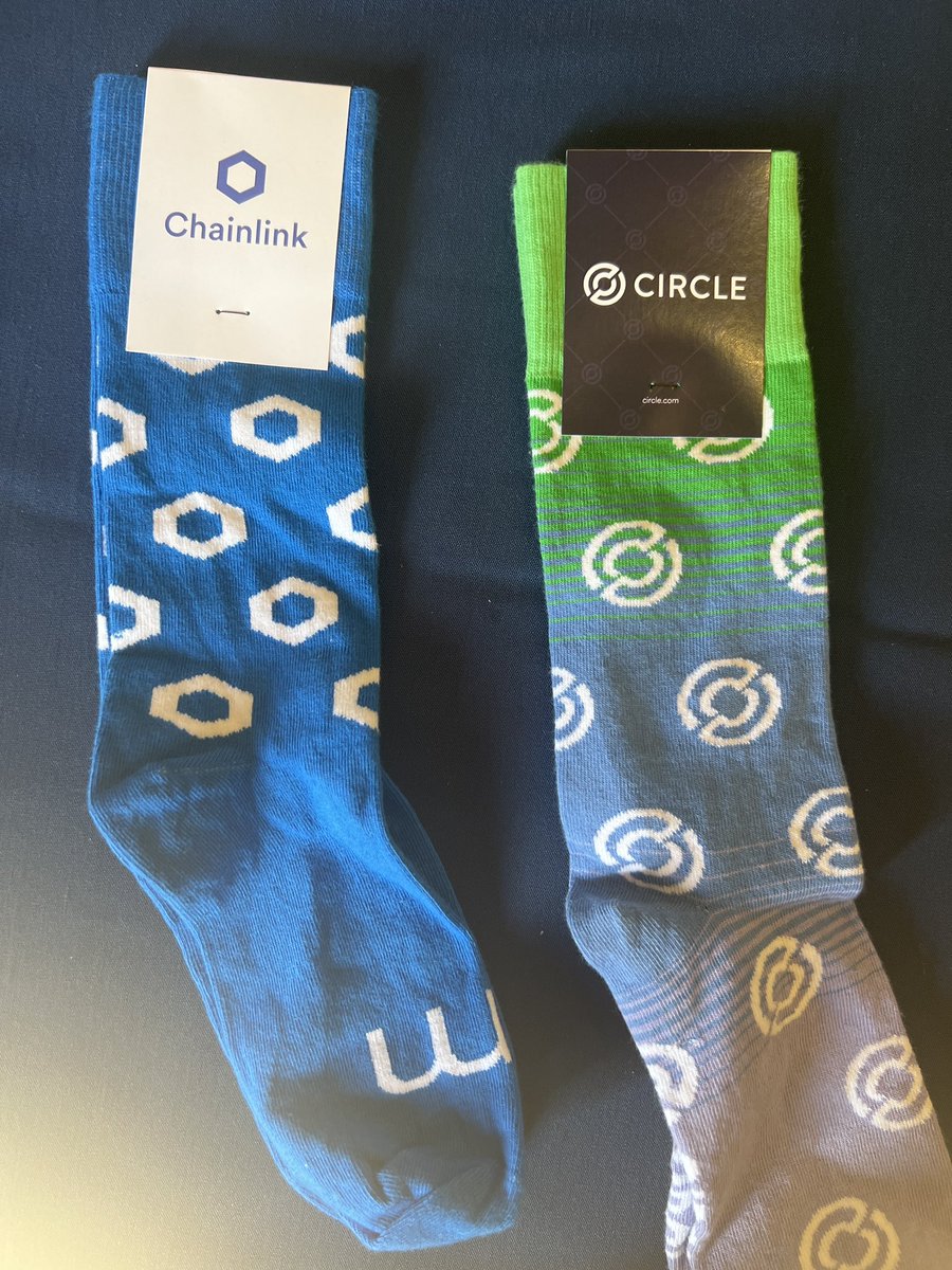 How nice of @chainlink and @circle to keep me warm this crypto winter #SFBW22